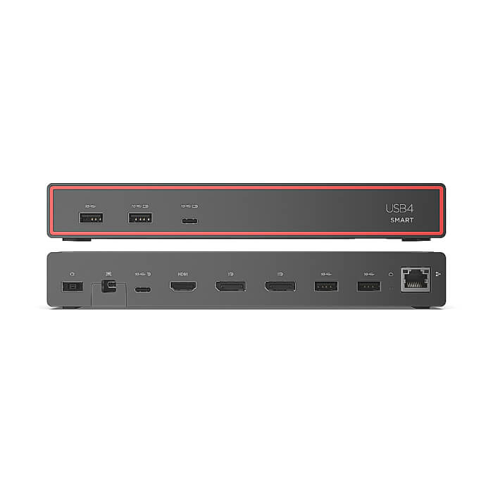 Lenovo ThinkPad USB4 Smart Dock 5500 - 100W EU на супер цена от GT Computers Lenovo ThinkPad USB4 Smart Dock 5500 - 100W EU на супер цена