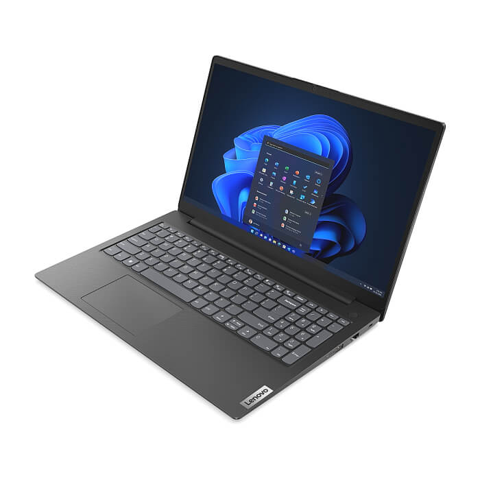Lenovo V15 G4 AMD Ryzen 5 7520U (up to 4.3GHz, 4MB), 16GB LPDDR5 5500MHz, 512GB SSD, 15.6" FHD (1920x1080) TN AG, AMD Radeon 610M Graphics, WLAN, BT, HD 720p Cam, 2 cell, Black, DOS, 3Y CCI ID 62083 (тъмнейл - 3)