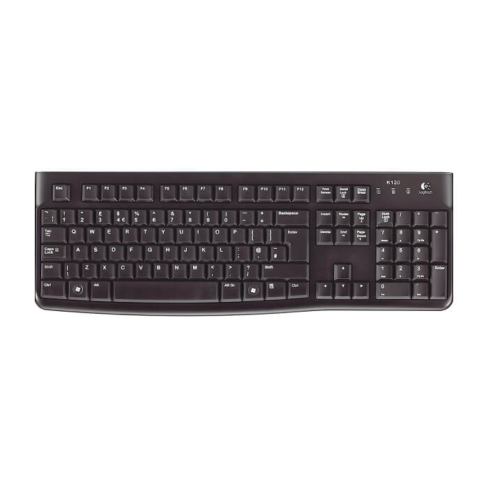 Logitech Keyboard K120 - US INTL - EER на супер цена от GT Computers Logitech Keyboard K120 - US INTL - EER на супер цена