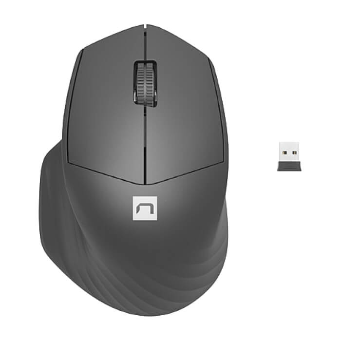 Natec Set 2 in 1 Keyboard Octopus + Mouse US Layout Wireless Bluetooth + 2.4 GHz USB (тъмнейл - 3)