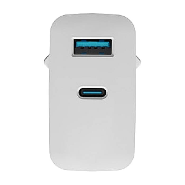 Natec USB Charger Ribera Gan 1X USB-A + 1X USB-C 65W, White (тъмнейл - 4)