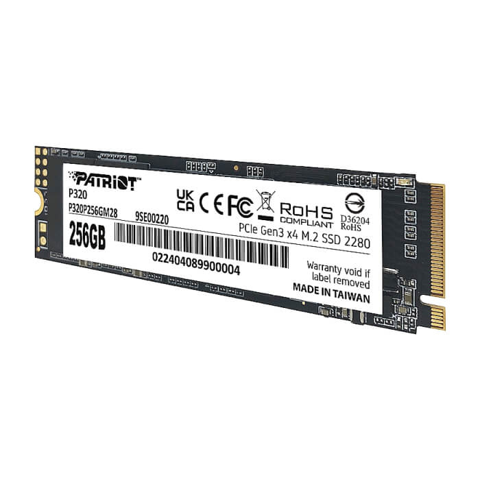 Patriot P320 256GB M.2 2280 PCIE ID 79496 (тъмнейл - 4)