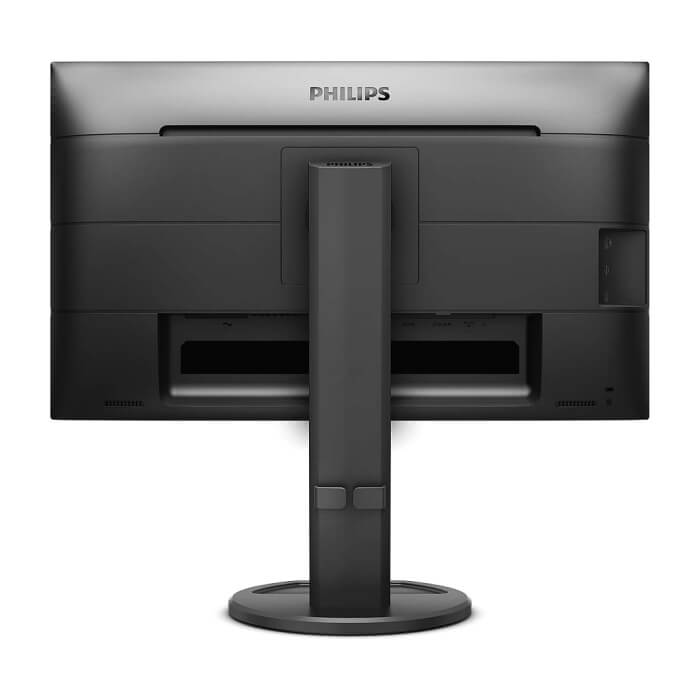 Philips 241B8QJEB, 23.8" Wide IPS, LED, 5ms, 1000:1, 20M:1 DCR, 250cd/m2, 1920x1080@60Hz, Tilt, Swivel, Heigh Adjust, Pivot, D-Sub, HDMI, DVI, DP, USB, Headphone Out , Speakers, Black ID 64971 (тъмнейл - 5)