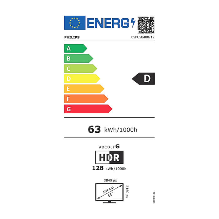 Philips 65PUS8400/12, 65" 4K UHD LED, 3840x2160p, DVB-T/T2/T2-HD/C/S/S2, 60Hz, Ambilight 3, Pixel Precise UHD, HDR+, Titan OS, Dolby Atmos & DTS:X, 3*HDMI, 2*USB, VRR, 802 ID 94579 (тъмнейл - 4)