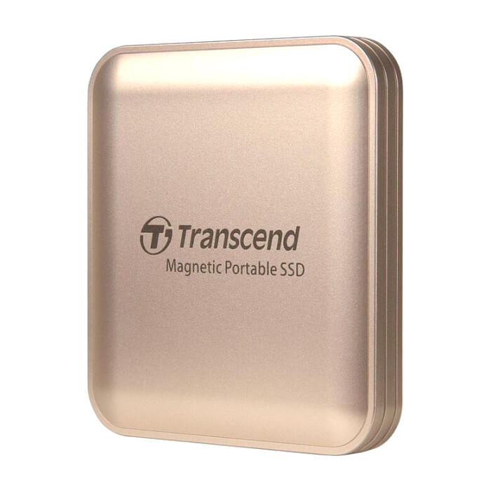 Transcend 2TB, External SSD, ESD420G, USB 20Gbps, Type C, Magsafe, Champagne Gold ID 93074 (тъмнейл - 2)