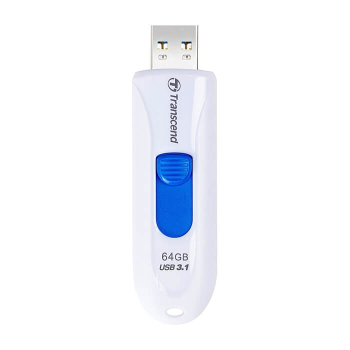Transcend 64GB JETFLASH 790, USB 3.1, white ID 74157 (тъмнейл - 2)
