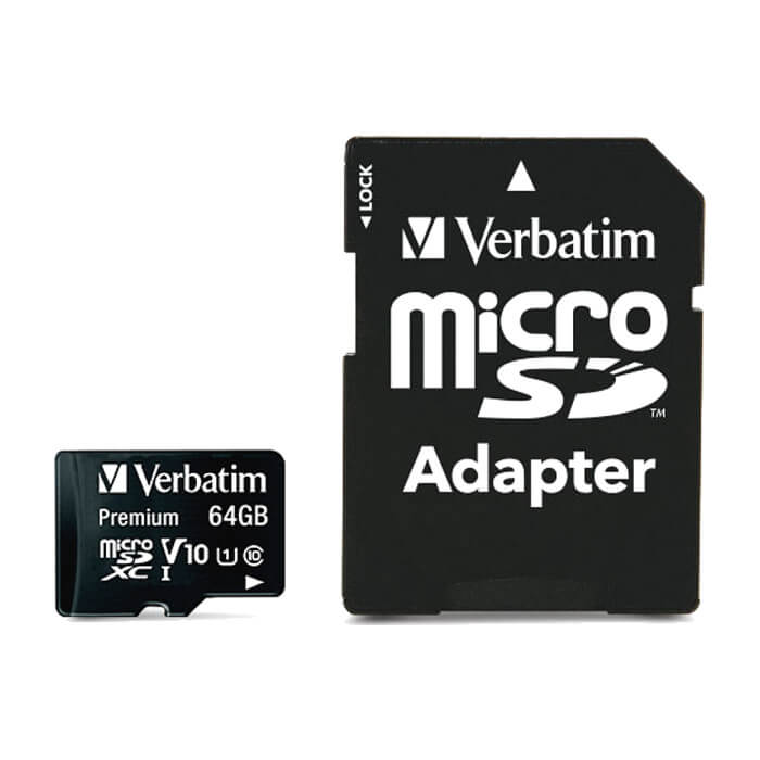 Verbatim micro SDXC 64GB Class 10 (Incl. Adaptor) ID 73944 (тъмнейл - 3)