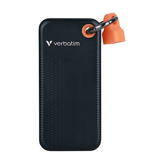Verbatim Pocket SSD USB 3.2 Gen 2 512GB Black/Orange на супер цена