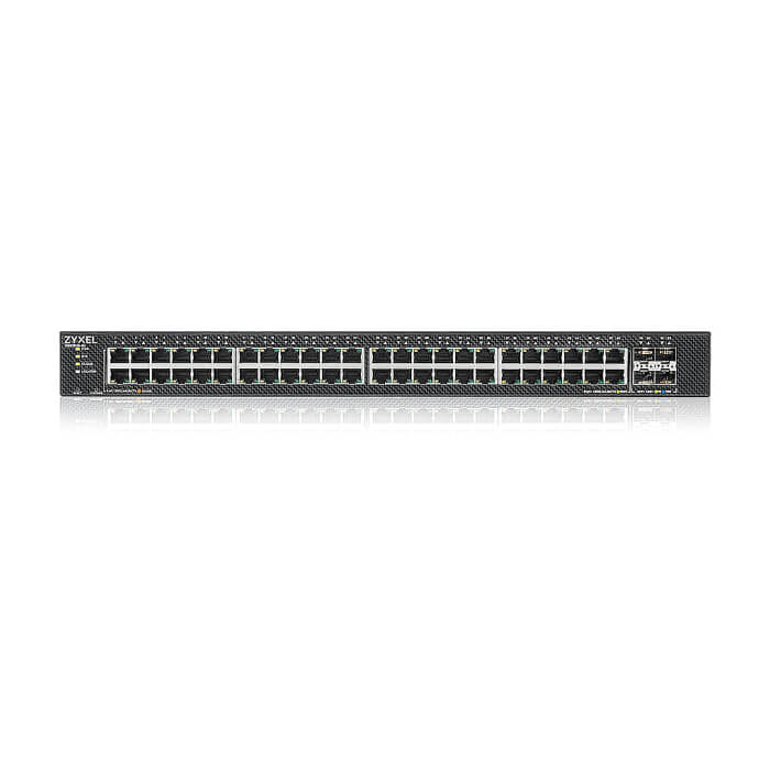 Zyxel XGS1935-52, 52 Port Lite-L3 Smart Managed Switch, 48x Gigabit Copper and 4x 10G SFP+, hybrid mode, standalone or NebulaFlex Cloud