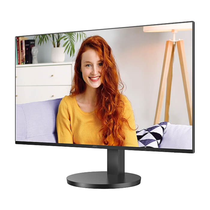 AOC Q27B3CF2, 27" IPS WLED, 2560x1440@100Hz, 4ms GtG, 1ms MPRT, 350cd m/2, 1300:1, 20M:1 DCR, Adaptive Sync, FlickerFree, Low Blue Mode, 2Wx2, Tilt, Height Adjust, HDMI, USB type ID 76860 (тъмнейл - 3)