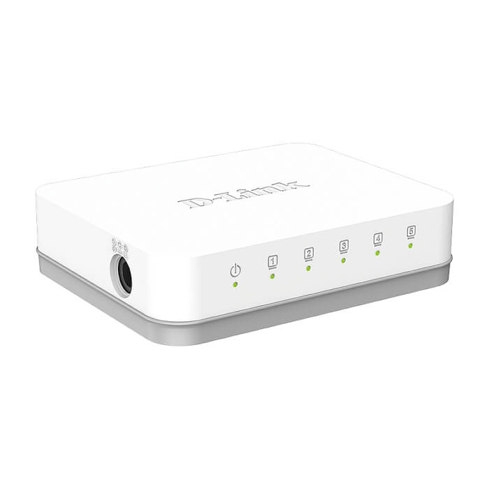 D-Link 5-Port Gigabit Easy Desktop Switch (тъмнейл - 2)