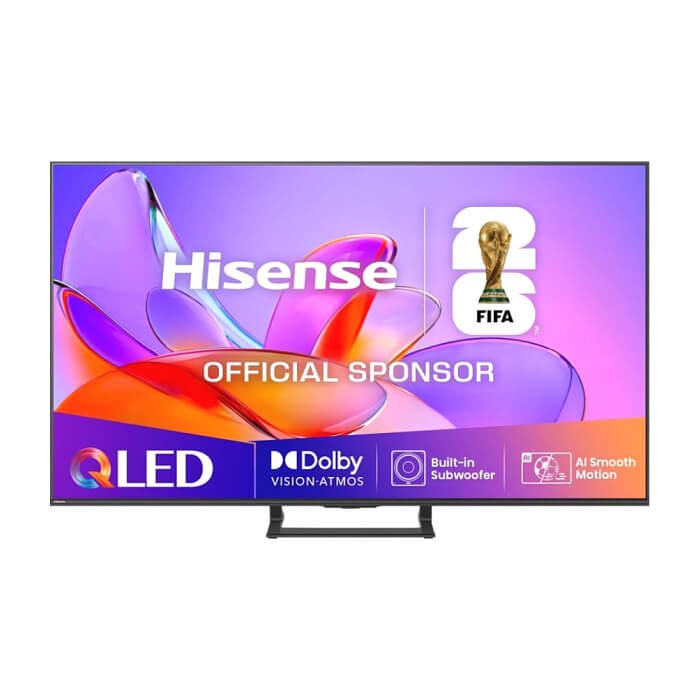 Hisense 50" A7Q, 4K Ultra HD 3840x2160, QLED, FALD, Quantum Dot, HDR 10+, HLG, Dolby Vision, Dolby Atmos, Smart TV, WiFi 5GHz, WiFi Direct, BT, Anyview Cast, 3xHDMI, 2xUSB, LA ID 97934 на супер цена от GT Computers Hisense 50" A7Q, 4K Ultra HD 3840x2160, QLED, FALD, Quantum Dot, HDR 10+, HLG, Dolby Vision, Dolby Atmos, Smart TV, WiFi 5GHz, WiFi Direct, BT, Anyview Cast, 3xHDMI, 2xUSB, LA ID 97934 на супер цена