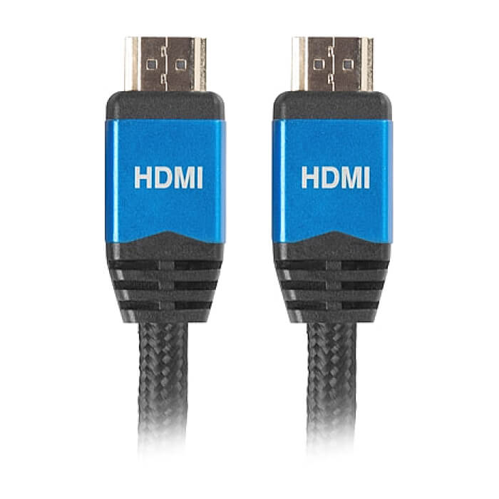 Кабел - Lanberg HDMI M/M V2.0 cable 1.8m CU, black premium ID 72534