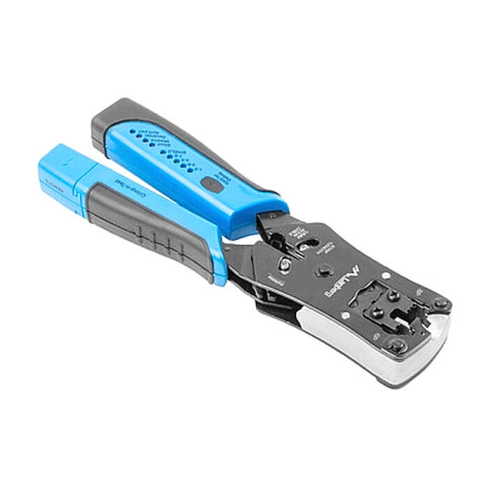 Lanberg crimping tool for RJ45, RJ12, RJ11 + cable tester (тъмнейл - 3)