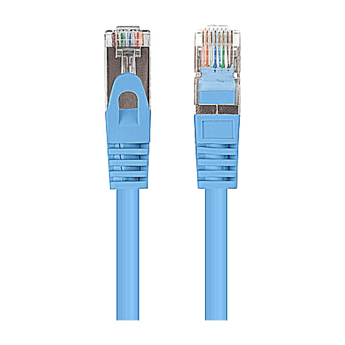 Lanberg patch cord CAT.6 FTP 0.25m fluke passed (10-pack), blue ID 96931 на супер цена