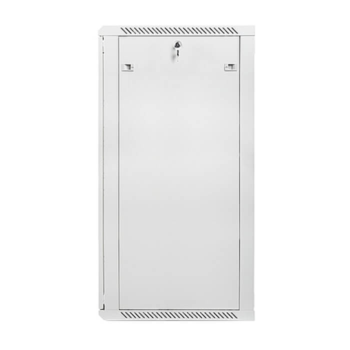 Lanberg rack cabinet 19" wall-mount 27U / 600x600 for self-assembly (flat pack), grey ID 71872 (тъмнейл - 5)