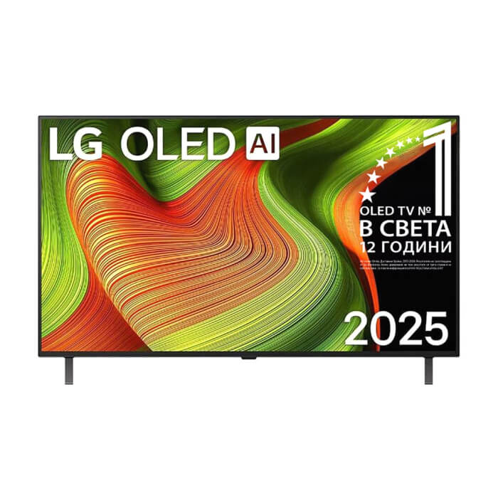 LG OLED48B53LA, 48" UHD OLED, 4K (3840 x 2160), DVB-C/T2/S2, Alpha 8 AI 4K Gen2, 100Hz, webOS 25 ThinQ AI, HDR10, VRR (120 Hz), NVIDIA G-SYNC, AMD FreeSync, Dolby Vision, Dolb ID 91417