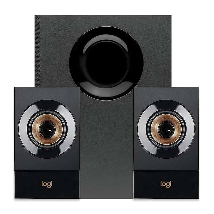 Logitech 2.1 Speakers Z533, 120W Black на супер цена от GT Computers Logitech 2.1 Speakers Z533, 120W Black на супер цена