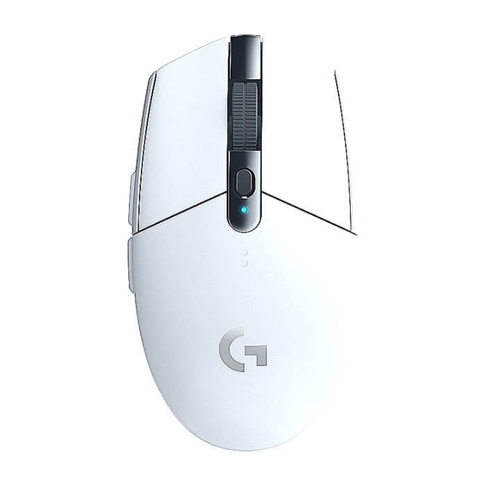 Logitech G305 Wireless Mouse, Lightsync RGB, Lightspeed Wireless, HERO 12K DPI Sensor, 400 IPS, 6 Programmable Buttons, White на супер цена