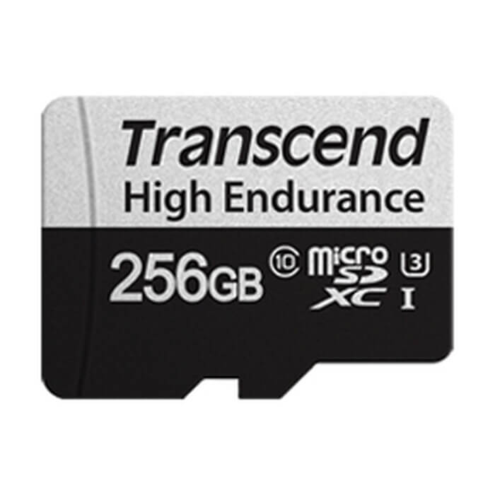 Transcend 256GB micro SD w/ adapter U3, High Endurance ID 73977 (тъмнейл - 2)