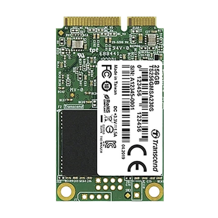 Transcend 256GB, mSATA SSD, SATA3, 3D TLC ID 73320 на супер цена