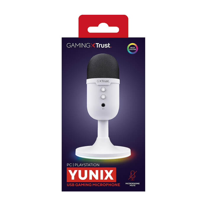 TRUST GXT234W Yunix, USB Microphone, White ID 95786 на супер цена