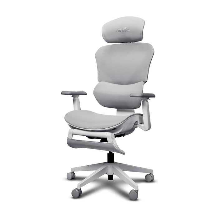 TRUST GXT725W Rivara Ergonomic Mesh Gaming Chair White (тъмнейл - 3)