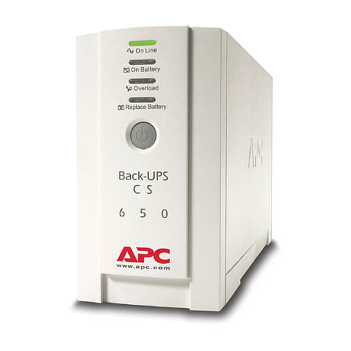 APC Back-UPS CS 650VA, USB or serial connectivity ID 75557 (тъмнейл - 2)