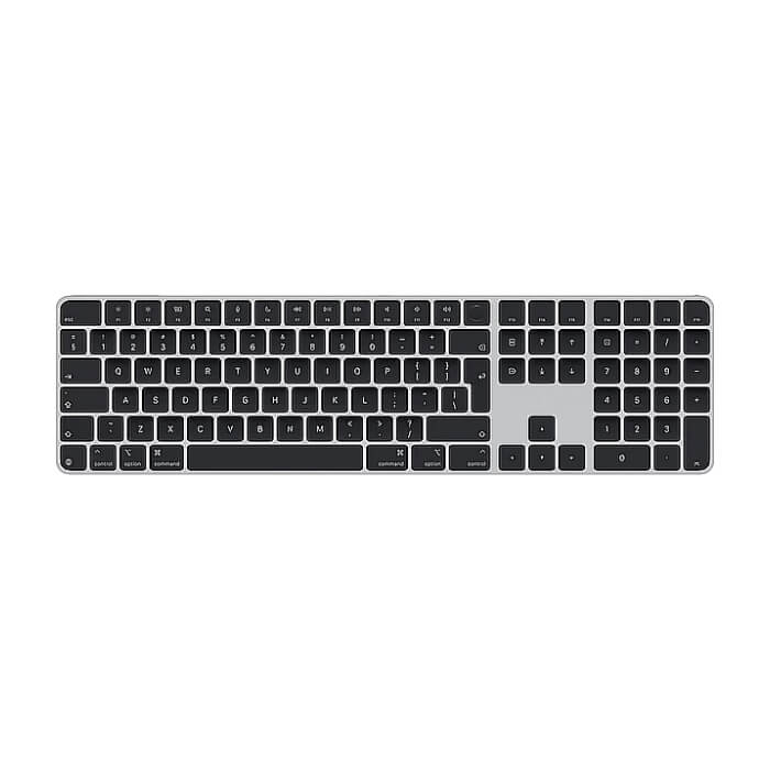 Apple Magic Keyboard (2024) w Touch ID and Numeric Keypad - International English - Black Keys на супер цена