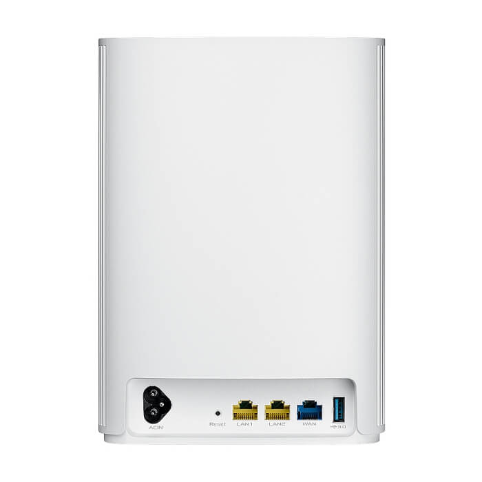 Asus Mesh WiFi, ZenWiFi AX Hybrid XP4 1PK, AX1800 + AV1300, Dual-Band, coverage up to 260m2, Quad-Core 1.2GHz CPU, 256MB/512MB Flash/RAM, Gigabit, AiProtection Pro, Adaptive QoS, VPN server/client, IPTV, OFDMA, Beamforming, AiMesh, White (тъмнейл - 2)