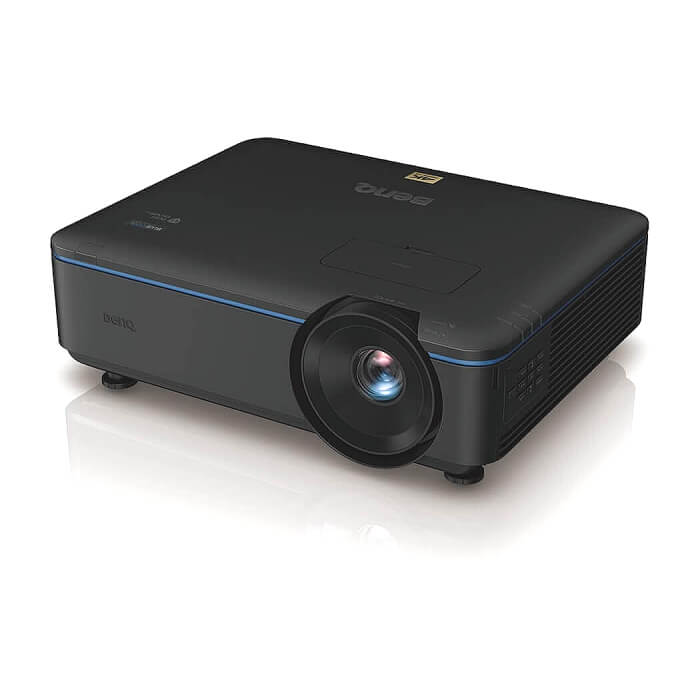 BenQ LK953ST, DLP, BlueCore Laser, Short-throw, 4K UHD 3840x2160, Brightness 5000AL, Contrast 3,000,000:1, Zoom 1.1X, 20,000 hrs life, H/V lens shift, HDMI x3, HDMI-out x1, HDbaseT ID 65810 (тъмнейл - 2)