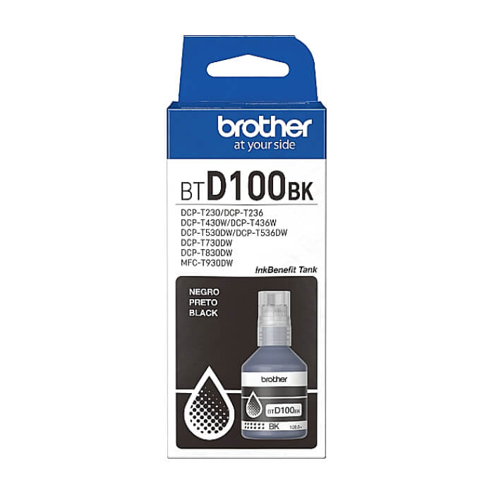 Brother BT-D100BK Black Ink Bottle ID 89441 (тъмнейл - 2)