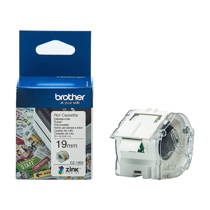 Brother Continuous Paper Tape (Full colour, Ink-free 19mm) ID 70796 (тъмнейл - 2)