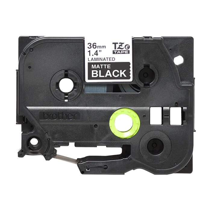 Brother TZe-M365 Labelling Tape Cassette – Matt Laminated White On Black, 36mm wide ID 70702 на супер цена