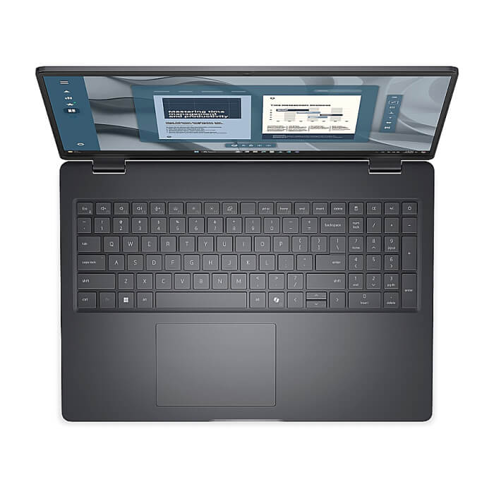 Dell Pro 16 PC16255, AMD Ryzen 5 PRO 230 (22 MB, 6C, up to 4.9 GHz, 16 TOPS NPU), 16.0" FHD+(1920x1200) IPS, AG, 300nits, 1x16 GB, DDR5, 5600 MT/s, 1 TB SSD, AMD Radeon 760M, ID 90457 (тъмнейл - 4)