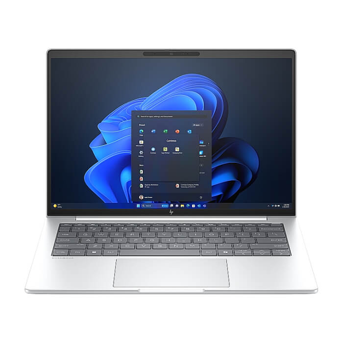 HP EliteBook 8 G1i AI 14" Glacier Silver, Ultra 7-255U(up to 5.2GH/12MB/12C), 14" WUXGA AG 300nits, 32GB 5600Mhz 1DIMM, 1TB PCIe SSD, WiFi 7 + BT 5.4, Backlit Kbd, FPR, S ID 90575 на супер цена