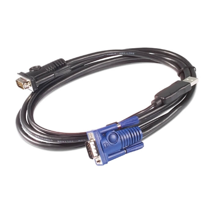 Кабел - APC KVM USB Cable - 6 ft (1.8 m) ID 72805 на супер цена от GT Computers Кабел - APC KVM USB Cable - 6 ft (1.8 m) ID 72805 на супер цена