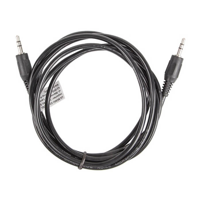 Кабел - Lanberg mini jack 3.5mm M/M 3 pin cable 2m, black ID 72596 (тъмнейл - 3)