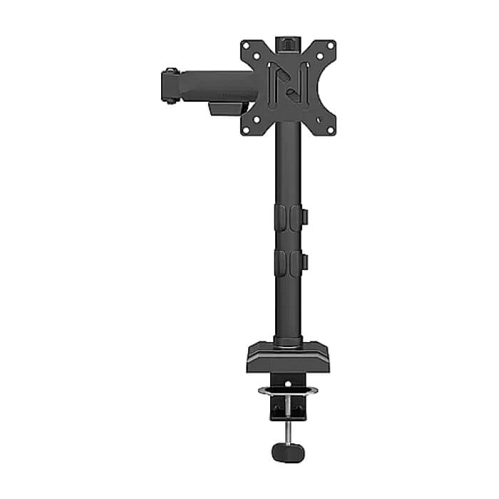Neomounts Nero Single Flat Screen Desk Mount (phone holder+Quick-fix clamp/grommet) ID 86702 (тъмнейл - 3)