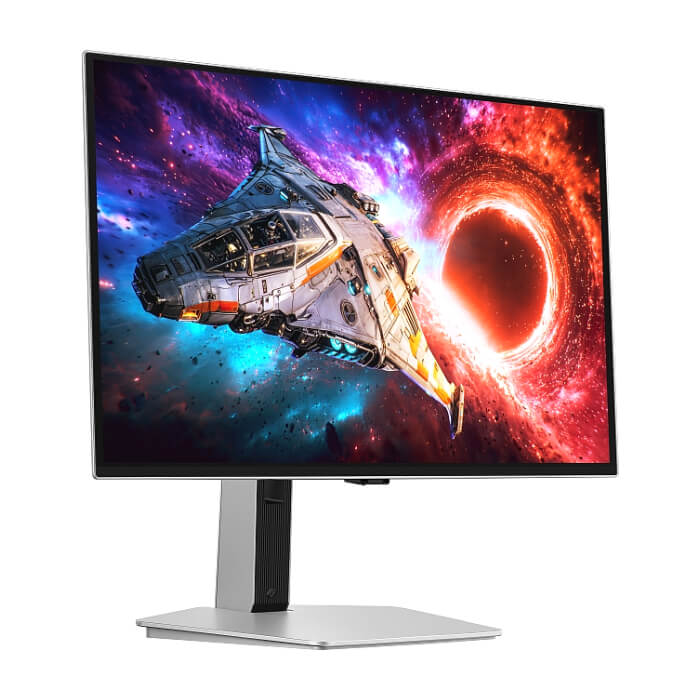 Samsung 27'' LS27HG800SU Odyssey OLED G8 4K 3840x2160 0.03ms 240Hz Glare Free DP 2.1 (UHBR20) & USB-C (98W) Silver ID 98803 (тъмнейл - 5)