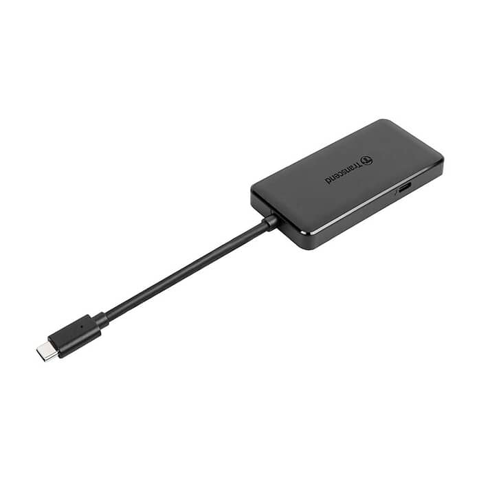 Transcend 3-Port Hub, 1-Port PD, SD/MicroSD Reader, USB 3.1 Gen 2, Type C (тъмнейл - 4)