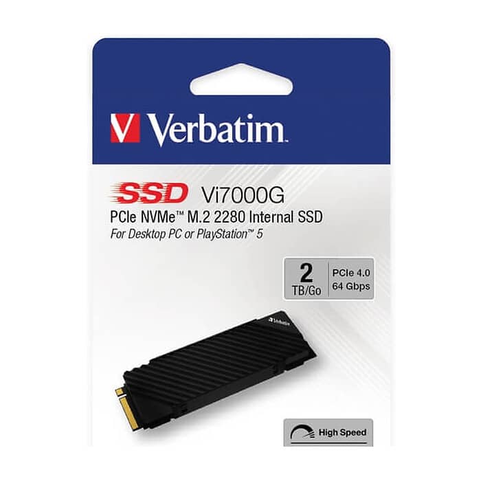 Verbatim Vi7000G Internal PCIe NVMe M.2 SSD 2TB ID 73186 (тъмнейл - 5)