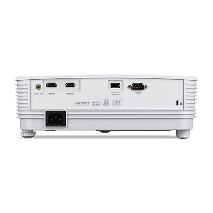 Acer Projector H6542, DLP, 1080p (1920x1080), 4000 ANSI LUMENS, 13000:1, 2*HDMI, PC Audio (3.5mm mini jack), DC Out (5V/1.5A, USB Type A), USB (Type A), RS-232, Bluelight Shield, LumiSense, 1*3W, Bag, White 2.4 Kg ID 88722 (тъмнейл - 3)
