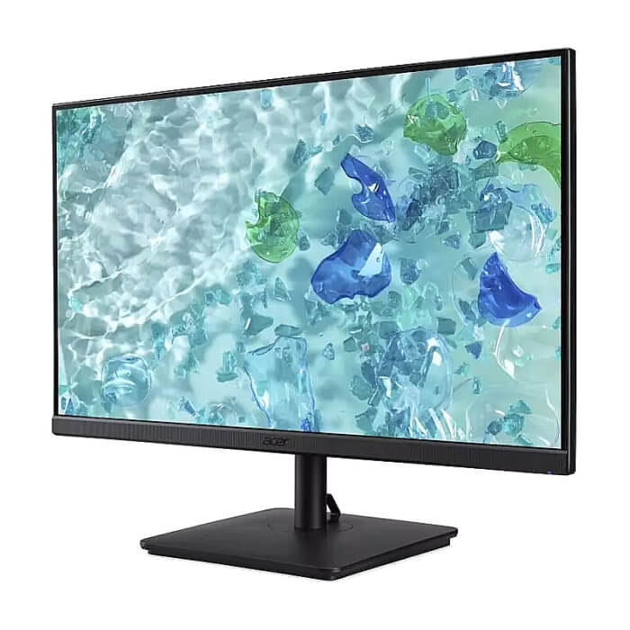 Acer Vero V247YGbmipx, 23.8'' FHD (1920x1080) IPS, ZeroFrame, 120Hz, 4ms (GTG), AdaptiveSync, 250nits, HDMI,Speakers, DP, VGA, Audio In/Out, VisionCare 2.0, Energy Class C, Black, 3Y ID 90346 (тъмнейл - 3)