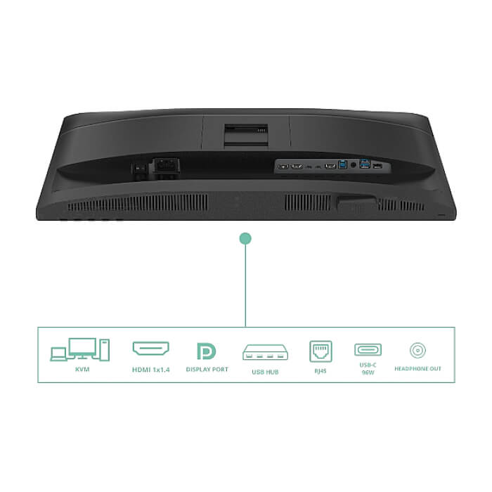 AOC 24P4CV, 23.8" IPS WLED, 1920x1080@120Hz, 4ms GtG, 300cd m/2, 1500:1, 50M:1 DCR, Adaptive Sync, FlickerFree, Anti-Blue Light, 2Wx2, Tilt, Height Adjust, Pivot, Swivel, HDMI ID 97976 (тъмнейл - 4)