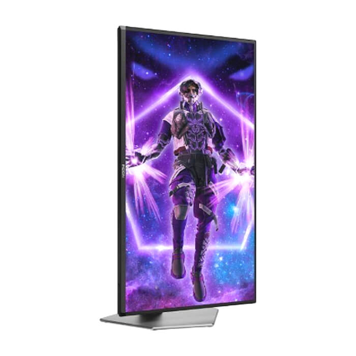 AOC AG326UD, 31.5" QD-OLED, 3840x2160@165Hz, 0.03GtG, 1000cd m/2, 1.5M:1, 80M:1 DCR, Adaptive Sync, FlickerFree, Low Blue Light, 8Wx2, Tilt, Height Adjust, Pivot, Swivel, 2xHDMI, DP, USB hub ID 85258 (тъмнейл - 4)