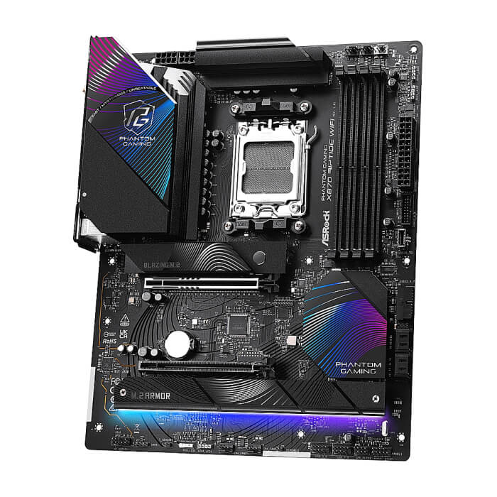Asrock X870 Phantom Gaming Riptide Wi-Fi ID 80425 (тъмнейл - 4)