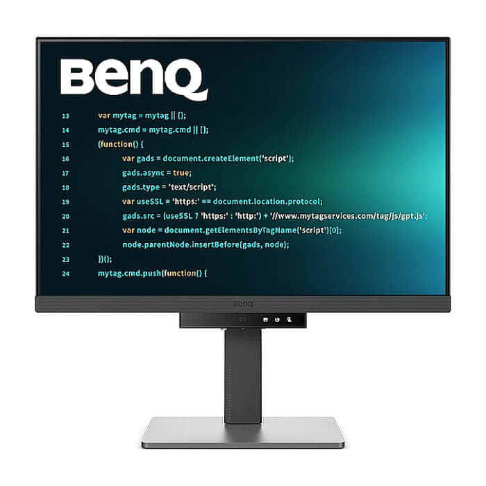 BenQ RD240Q, 24.1”, 2560x1600 WQXGA, Programming Monitor, 16:10, 1.07 billions col., HDR10, 1000:1, 20M:1 DCR, 300 cd/m2, HDMI 2.0, DP 1.4, USB-C (90W), Flicker-free, B.I. Gen2, ID 80903