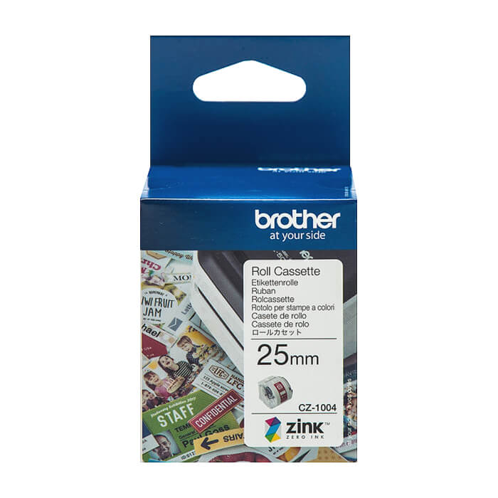 Brother Continuous Paper Tape (Full colour, Ink-free 25mm) ID 70795 на супер цена