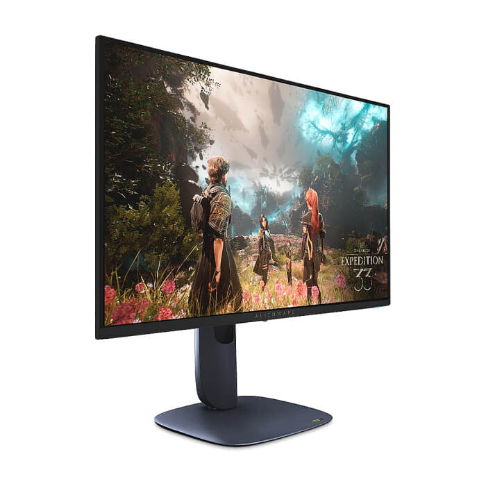Dell Alienware AW2725Q, 26.7" QD-OLED, IPS, 0.03 ms GtG, AMD FreeSync, NVIDIA G-SYNC, 1,500,000:1, 1000 cd/m2, 4K UHD (3840 x 2160), 240Hz, 99% DCI-P3, HDMI, Earc, DP, USB 5Gbps, USB-C, PIP, PBP, Height Adjustable, Pivot, Swivel ID 89430 (тъмнейл - 2)
